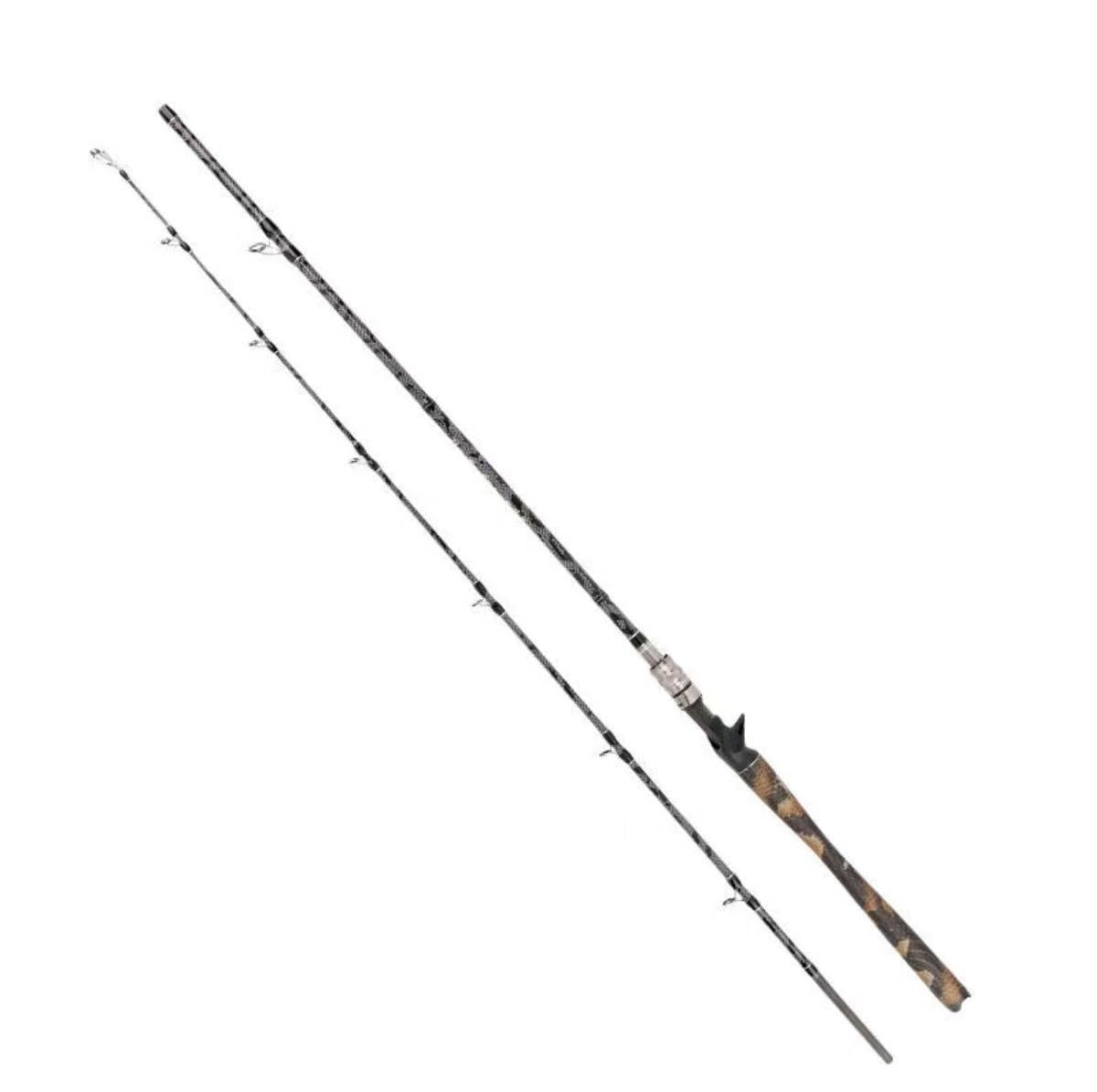 Lightning Strong Rod H Light Thunder Medium Thunder Rod Carbon Black Fishing Rod For Black Bass Lure Rod With Plug-In Rod Straight Handle Gun Handle Lure Single Rod